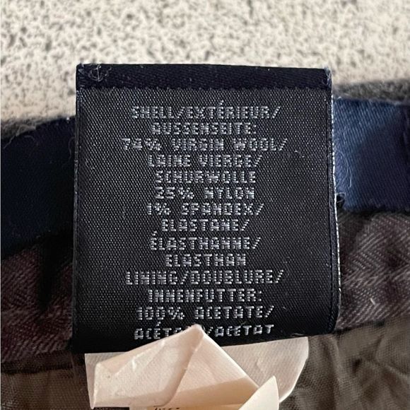 #30 GAP wool lined pants size 10R - Picture 14 of 14